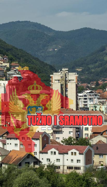 Тужно и срамотно: Графит "Србе на врбе" у Црној Гори