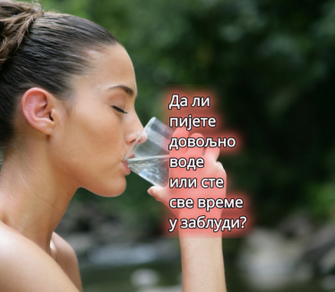 Nije osam čaša: Nutricionisti otkrili koliko vode treba