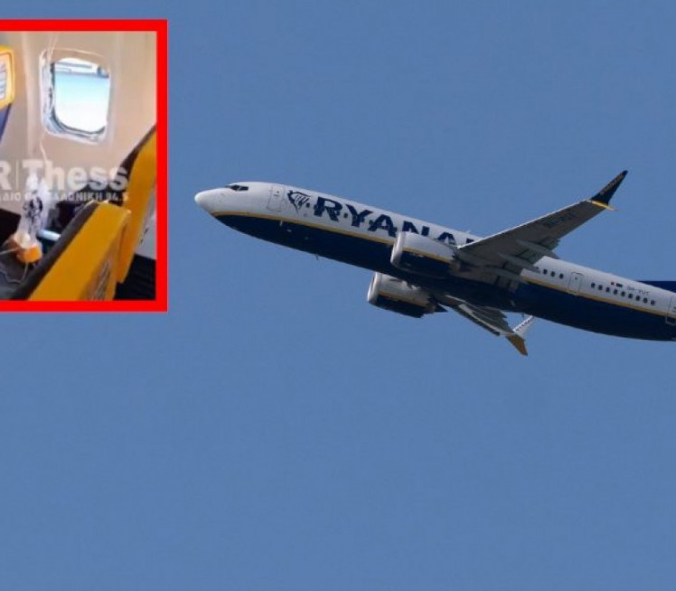Oglasio se Rajaner: Evo što je Srbin visio sa prozora aviona