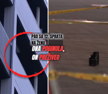 Žena poginula - na nju pao čovek sa 12. sprata i preživeo