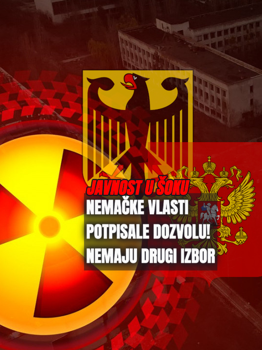 Nemci u strahu: Ruski div na nuklearni pogon stiže u Nemačku
