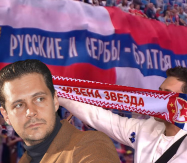 Miloš oduševio Ruse! Zvezdin šal i "Rusi,Srbi-braća zauvek!"
