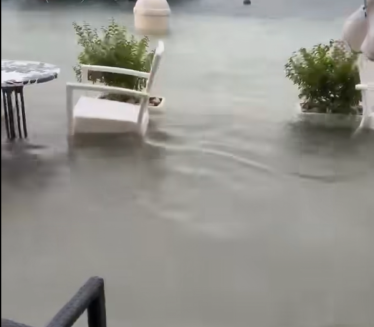 Meteocunami na Hvaru: Riva treći put pod morem