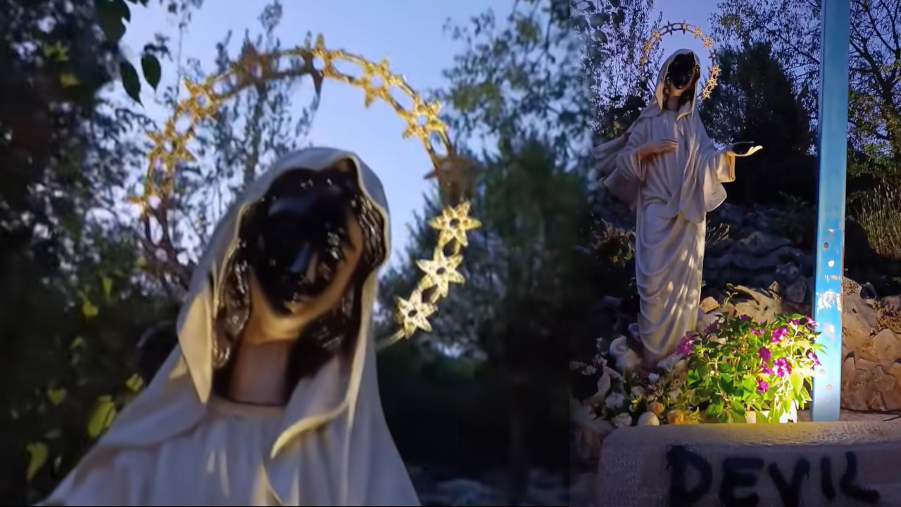 Nije iz BiH: Otkriveno ko je oskrnavio Gospu iz Međugorja