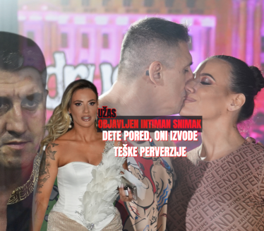 Užas - beba pored: Objavljen intiman video Kikija i Kristine