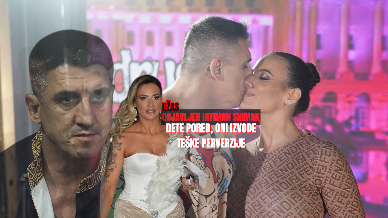 Užas - beba pored: Objavljen intiman video Kikija i Kristine