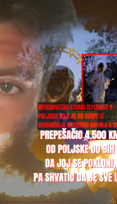 Оскрнавио Госпу, а препешачио 4.500 км да јој се поклони