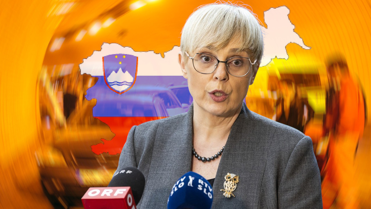 Težak udes u tunelu: Povređena predsednica Slovenije