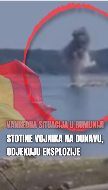 Drama u RUM: Stotine vojnika na Dunavu, odjekuju eksplozije