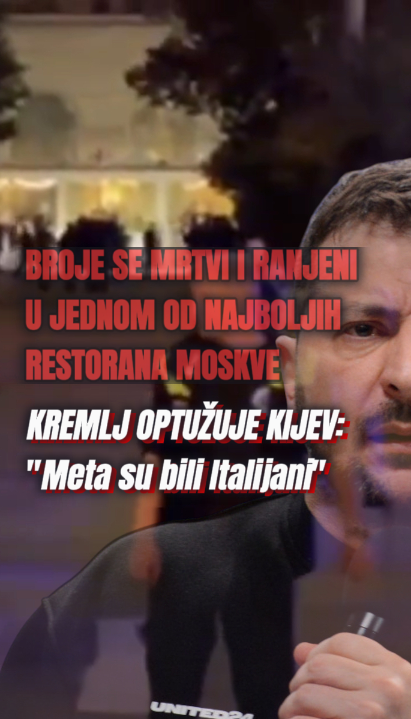 Руси бесни на Кијев: Хорор у елитном ресторану у Москви