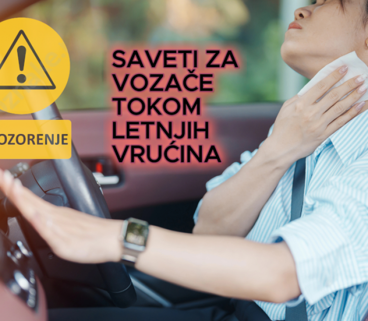 Ни клима не помаже: Како безбедно возити по врућинама