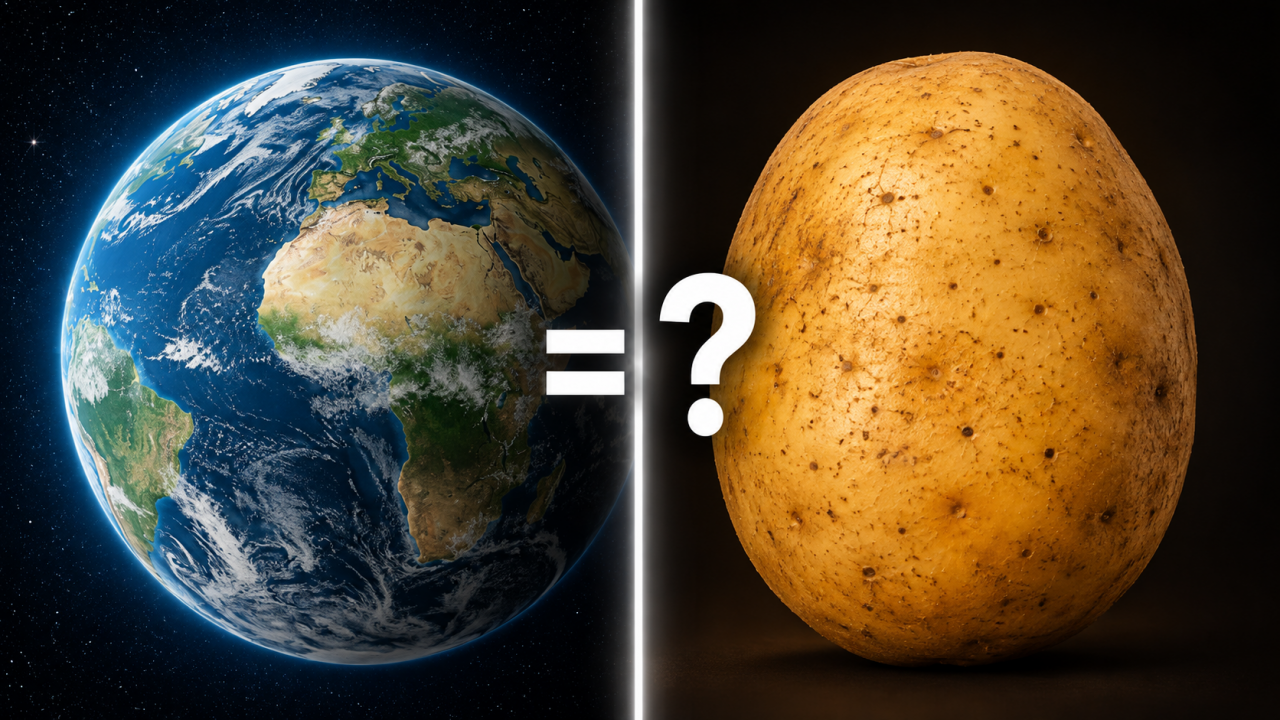 NASA pokazala: Zemlja izgleda kao krompir?