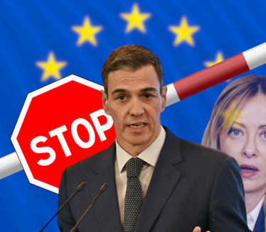 Sančezov ultimatum Melonijevoj: "Italijani,rok je do nedelje"