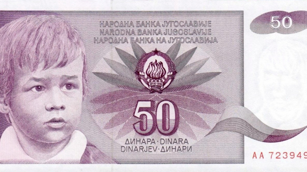 Ко је дечак са чувене новчанице
