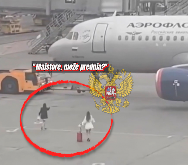 Šta rade 2 Ruskinje kad okasne na let? ZAUSTAVE avion!
