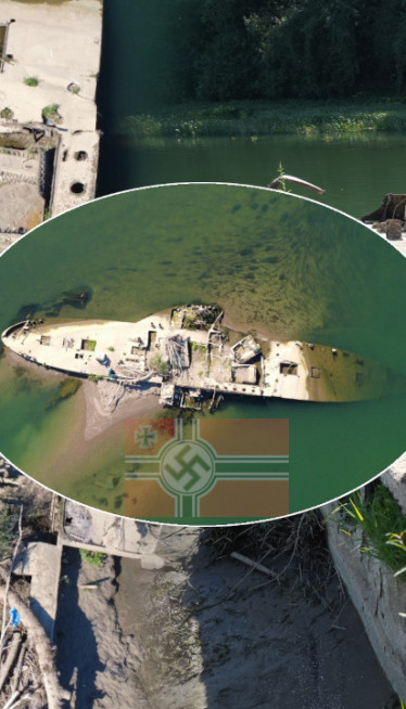 Низак водостај и "савски Титаник" Мина га послала на дно '45