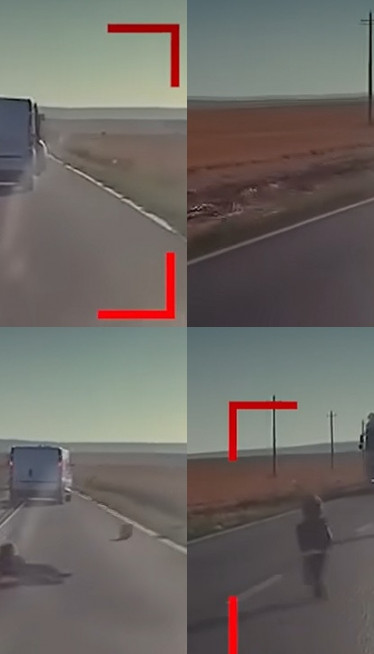 Dete ispalo iz kombija tokom preticanja, pa je naišao kamion