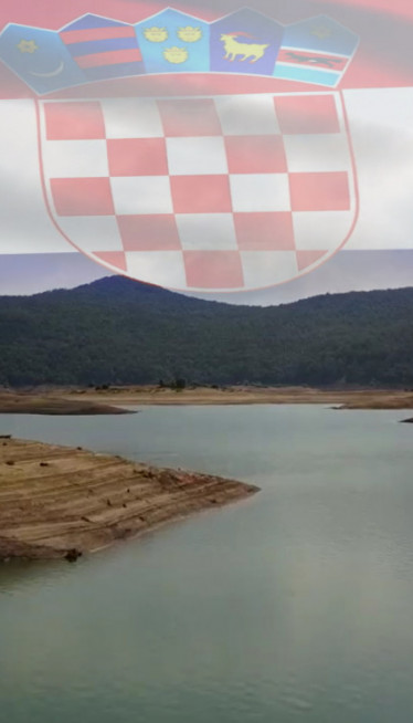 Испод површине хрватског језера крије се цело село