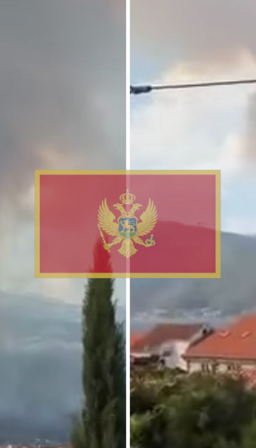 DRAMA U HERCEG NOVOM: Požar se približio kućama