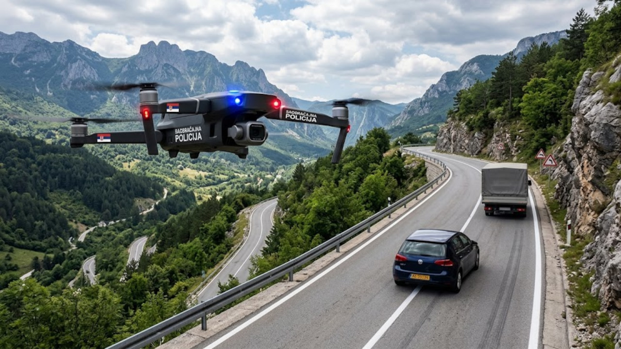 Kazne stižu? Šta ako vas snimi dron, a ne zaustavi patrola