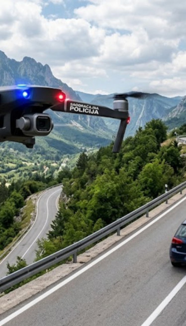 Kazne stižu? Šta ako vas snimi dron, a ne zaustavi patrola