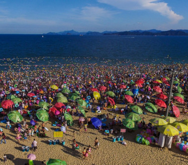 Najposećenija plaža na svetu: Na njoj bude i po 200.000 ljudi
