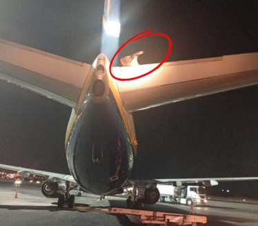 Zbog njega haos na aerodromu, stopirao poletanje aviona (FOTO)