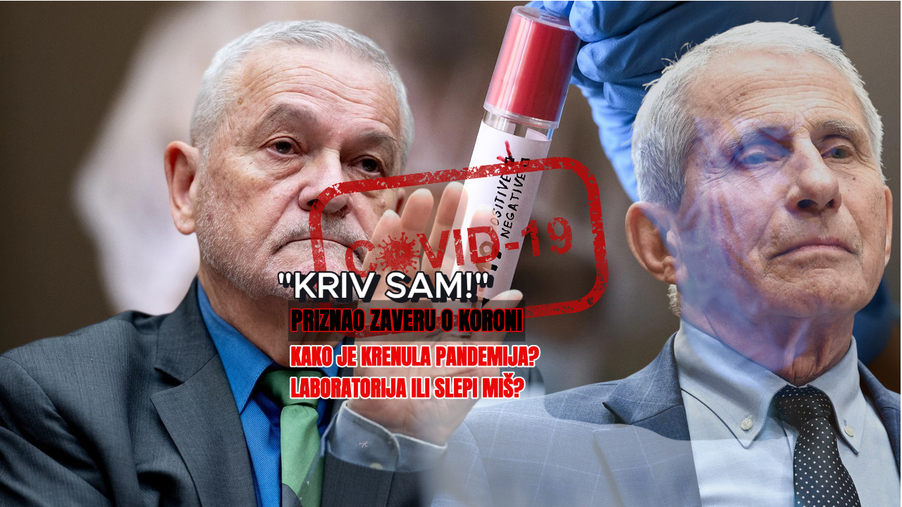 Šok: Faučijev savetnik priznao "zaveru" oko kovida 19