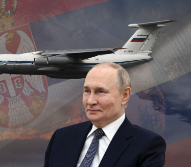 Putinov "nebeski vatrogasac" Iljušin doleteo u pomoć Srbiji