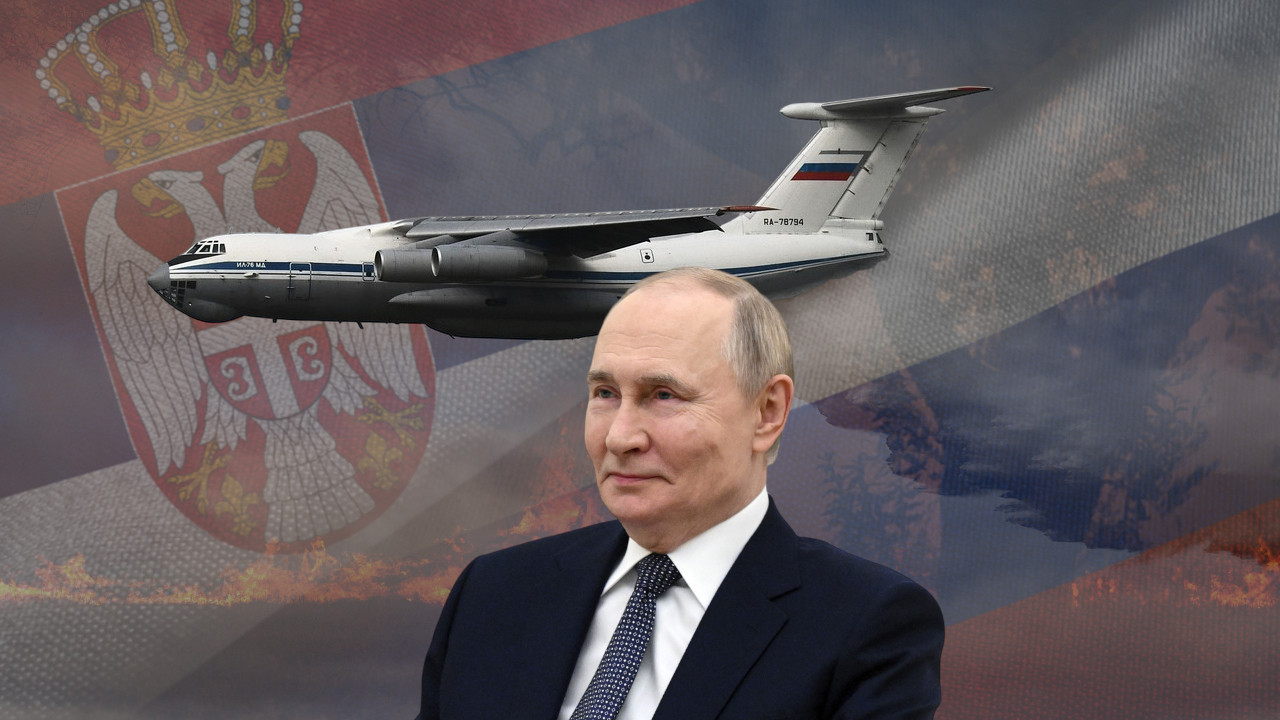 Putinov "nebeski vatrogasac" Iljušin doleteo u pomoć Srbiji