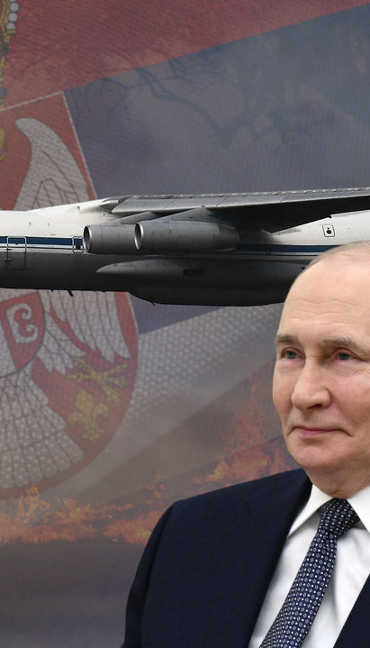 Putinov "nebeski vatrogasac" Iljušin doleteo u pomoć Srbiji