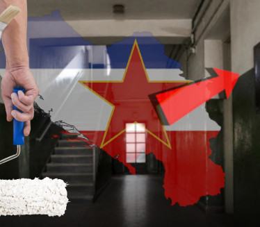Misterija "linija": Zašto su zidovi u Jugi farbani dopola?
