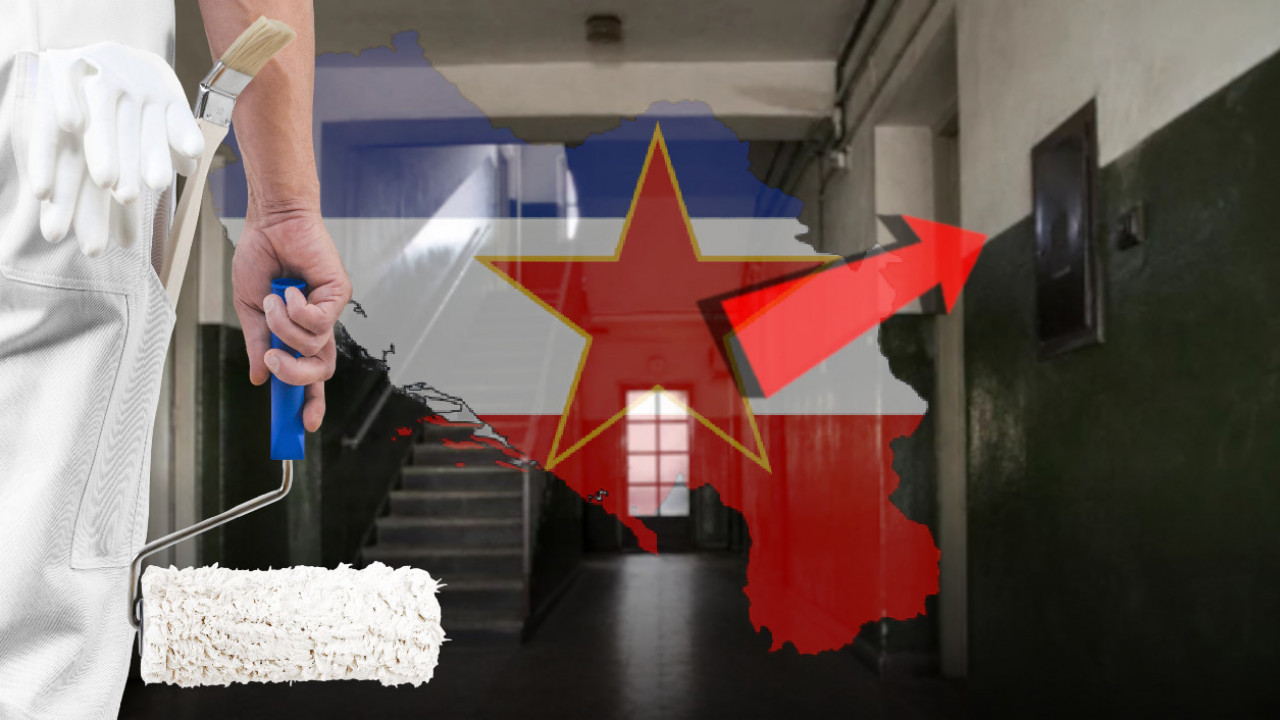 Misterija "linija": Zašto su zidovi u Jugi farbani dopola?