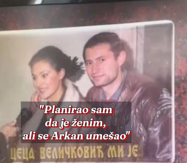 Zoran Brkić stavio Cecinu sliku na spomenik (foto)