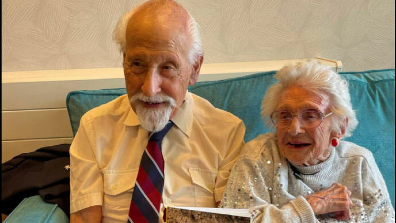 Муж (102) и жена (101) прославили 80 година брака