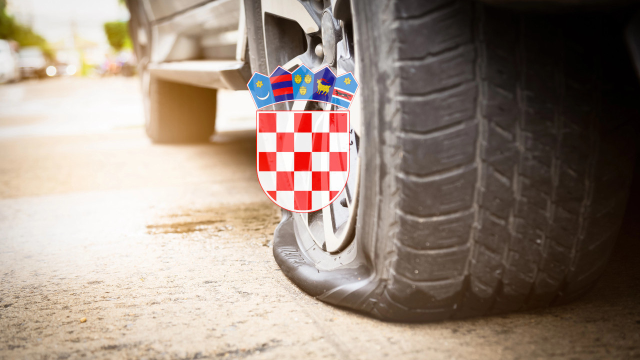 Srbima izbušili gume u HR: "Sramota me je što živim ovde"