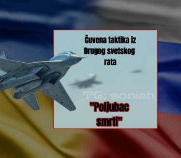 Poljubac smrti: Ukrajinski MiG oborio dron bez ijednog metka?