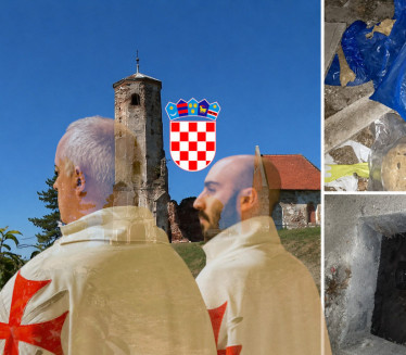 Мистерија у ХР: У темпларској цркви нашли људске кости(ФОТО)