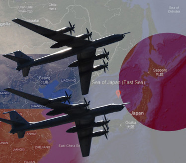 Ciljali podmornicu: Ruski avioni Tu-142 nad Japanskim morem