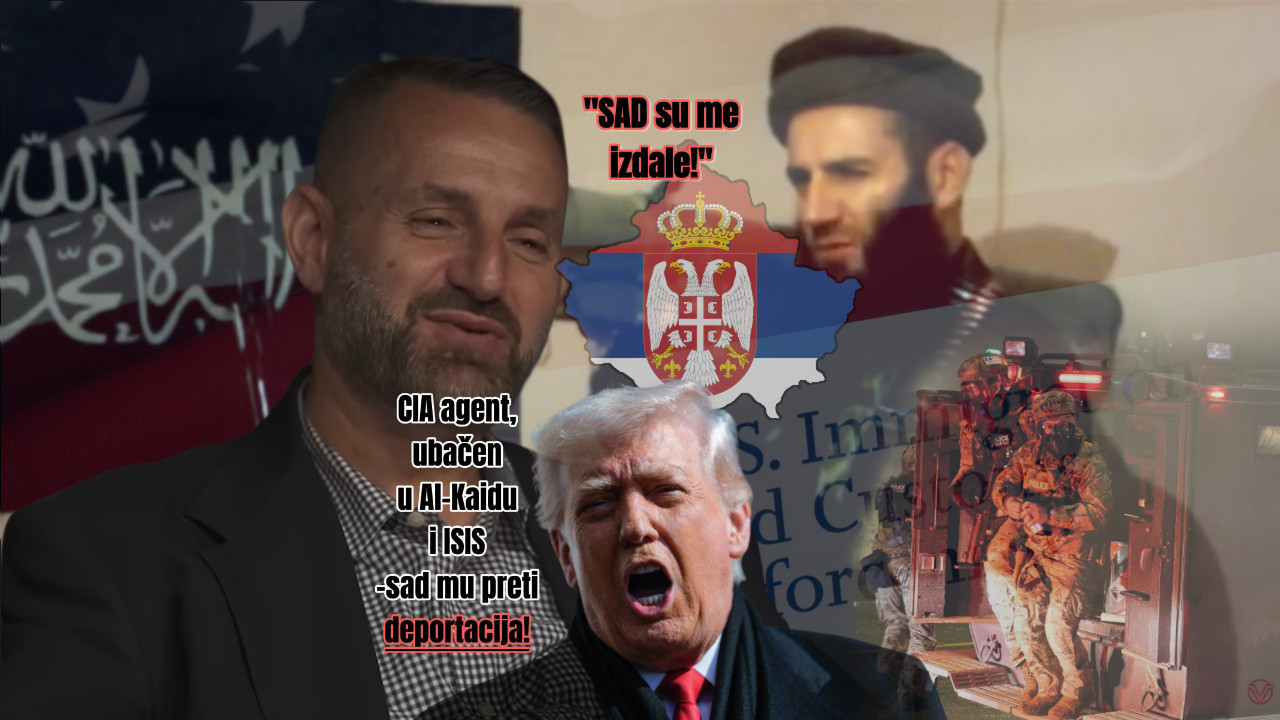 Albanca sa KiM uhvatio ICE!Radio za CIA-u, bio ubačen u ISIS