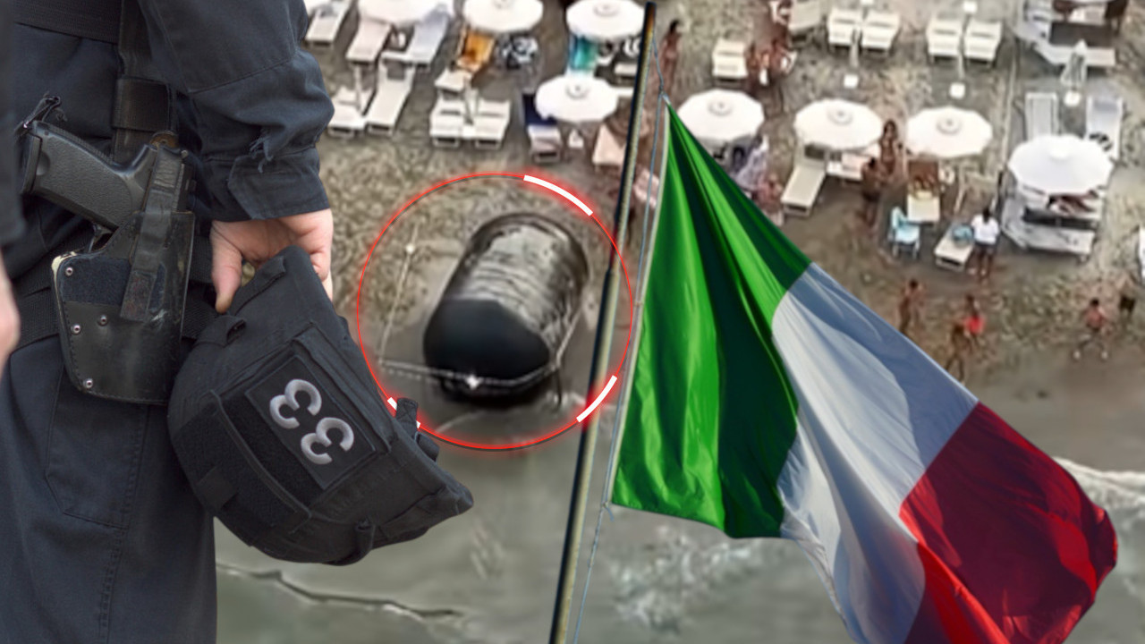 Neobični crni objekat izronio na plaži u IT, kupači u čudu