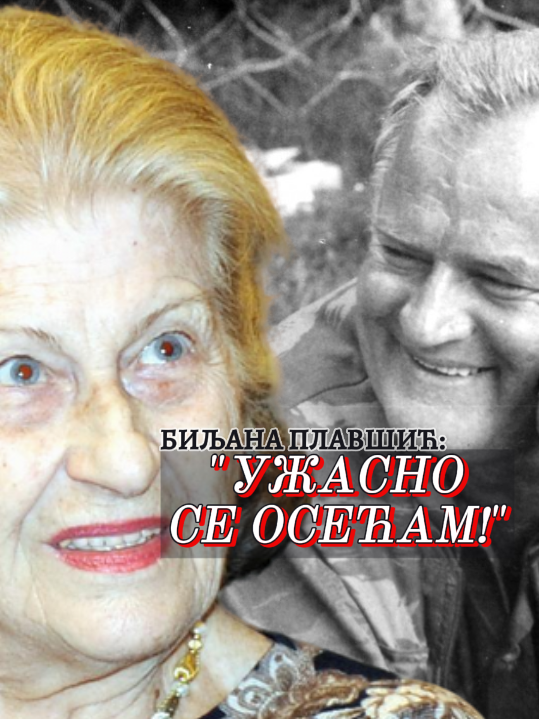 ONA GA JE SMENILA: Oglasila se Biljana Plavšić o Mladiću
