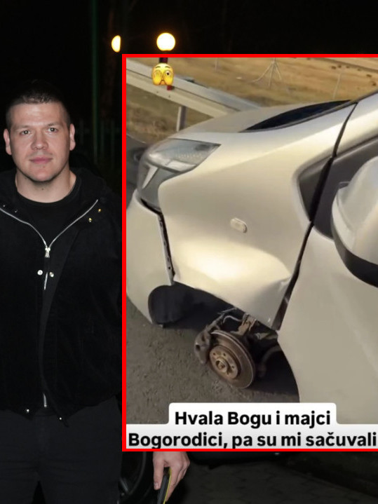 Užas na Gospojinu: Otpao točak u vožnji, oglasio se Sloba