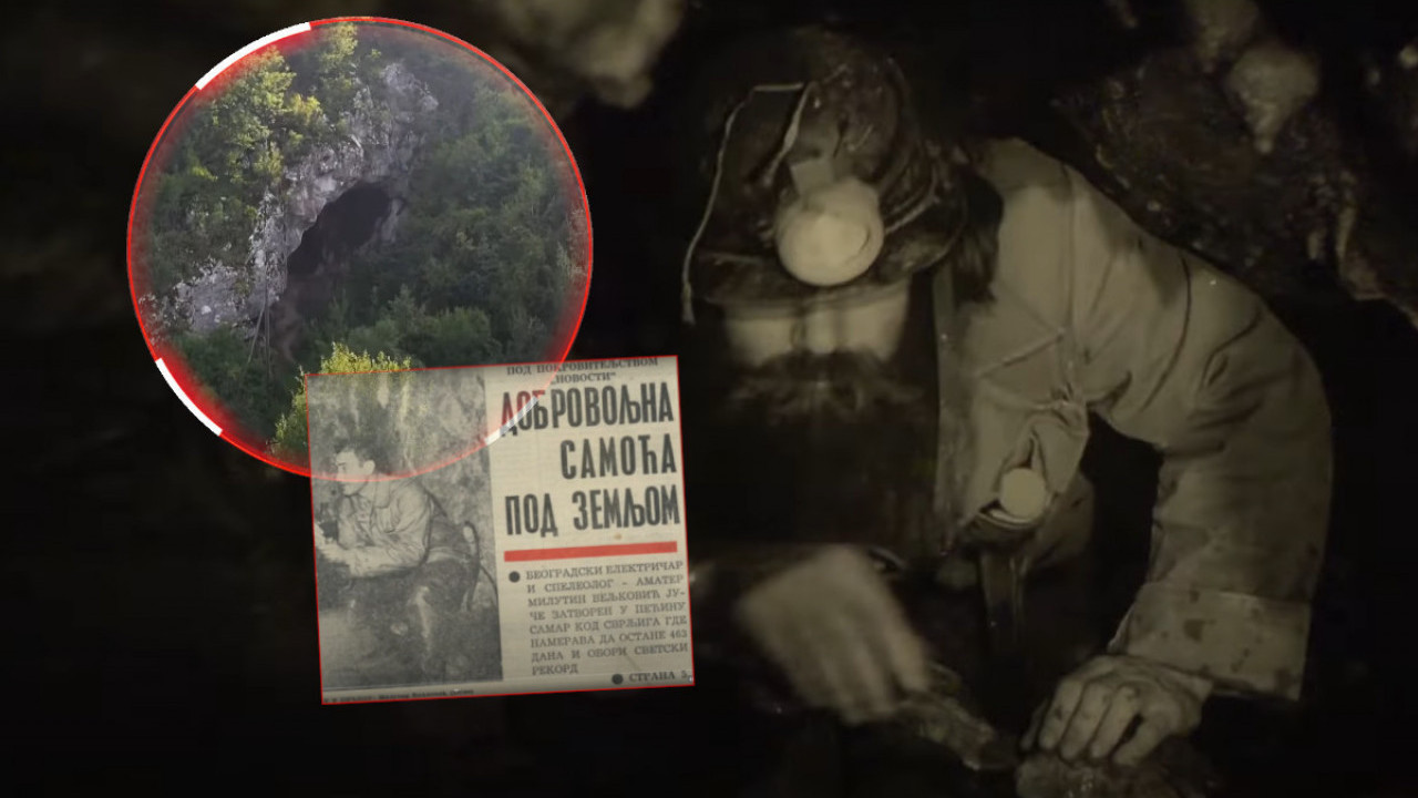 Srbin sam u pećini proveo 464 dana - podvig za Ginisa