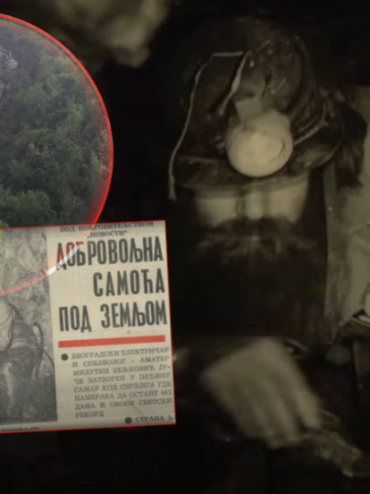 Srbin sam u pećini proveo 464 dana - podvig za Ginisa