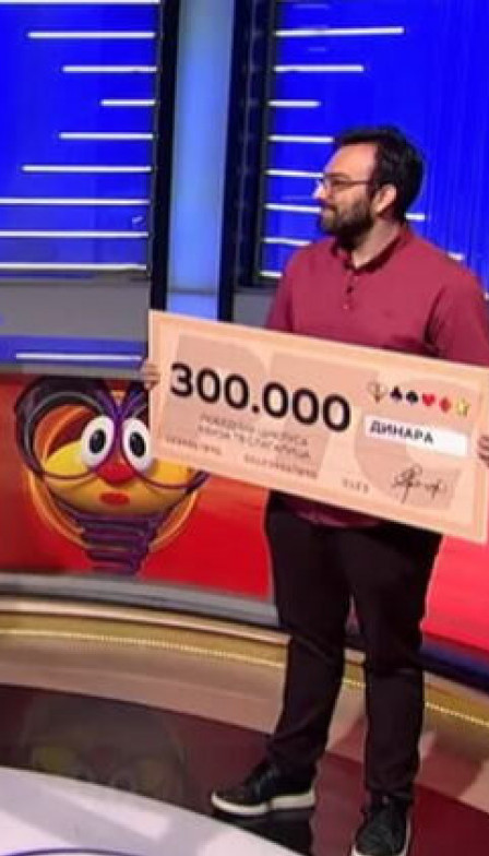 Darko osvojio 300.000: Ko je novi šampion Slagalice