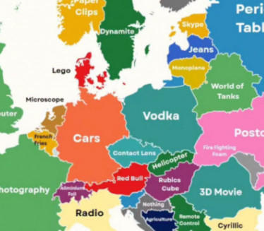 Žustra rasprava zbog nove karte Evrope - Hrvati besni (Foto)