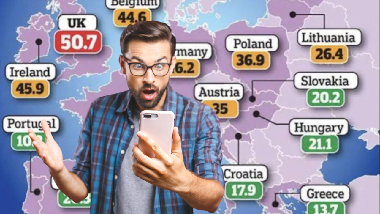 Nova mapa Evrope - Balkanci u čudu: "Ovo nema smisla!"