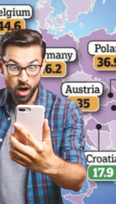 Nova mapa Evrope - Balkanci u čudu: "Ovo nema smisla!"