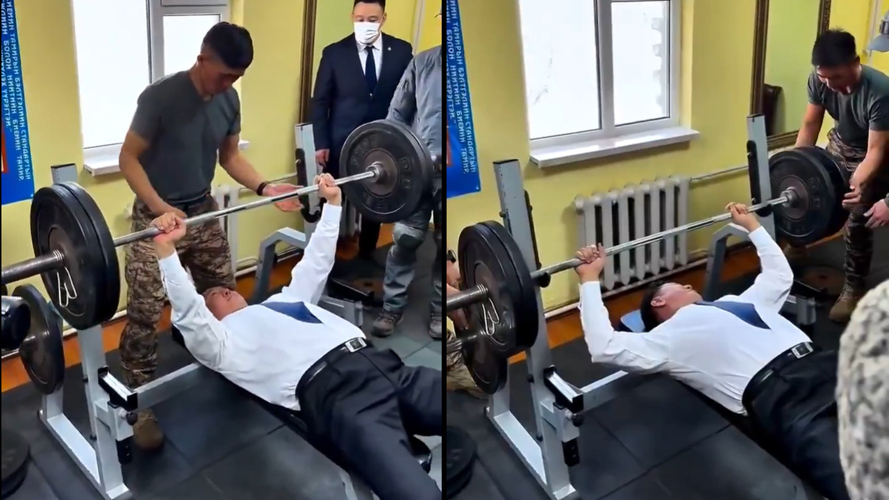 Predsednik (58) digao 100 kg čak 20 puta (video)